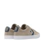 Zapatillas Skate Converse Cons PL Vulc Pro Classic Suede marrones con detalles en blanco y azul marino para hombre posterior