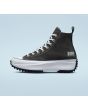 Zapatillas de plataforma Converse Run Star Hike High Top Translucent Barcode negras para mujer izquierda