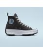 Zapatillas de plataforma Converse Run Star Hike High Top Translucent Barcode negras para mujer