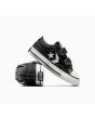Zapatillas con velcro Converse Star Player 76 Easy-On Foundational Canvas Toddler negras para niños de 1 a 4 años lateral