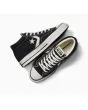 Zapatillas Converse Star Player 76 Mid Top negras y blancas para hombre superior