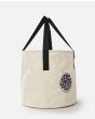 Cubo para neoprenos Rip Curl Surf Series Bucket 50 Litros blanco lateral