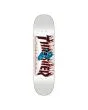 Tabla de Skate Santa Cruz Thrasher Magazine Screaming Flame Logo 8.0" x 31.6" Blanca