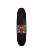 Tabla de skate Santa Cruz Stranger Things Hellfire Club Flames 9in x 32in deck
