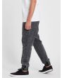 Pantalón Vaquero Volcom Denim Jogger color Black para Hombre izquierda