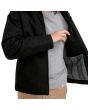 Hombre con Cazadora Carhartt WIP Detroit Jacket Winter Negra bolsillo interior