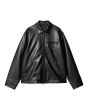 Cazadora de piel sintética Carhartt WIP Detroit Jacket Negra para hombre