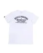 Camiseta de Manga Corta Deus Ex Machina Biarritz Address blanca para Hombre 
