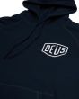 Sudadera con capucha Deus Ex Machina Tokyo Address Azul Marino para hombre logo Shield