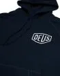 Sudadera con capucha Deus Ex Machina Tokyo Address Azul Marino para hombre logo Shield