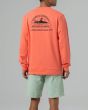 Hombre con Sudadera Lightning Bolt Don't Panic Coral