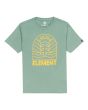 Camiseta de manga corta Element Adonis verde para niño