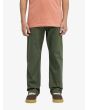 Niño con Pantalón recto Quiksilver Taxer Pant verde