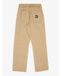 Pantalón elástico Quiksilver Taxer Pant caqui para niño 8-16 años posterior