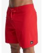 Hombre con Bañador Quiksilver Surfsilk Kaimana 16 Salsa rojo cintura ajustable con cordón