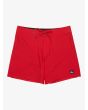 Boardshort Quiksilver Surfsilk Kaimana 16 Salsa rojo para hombre