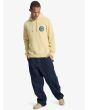 Hombre con sudadera Quiksilver Graphic Hoodie Garden Glade corte regular