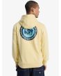 Hombre con sudadera Quiksilver Graphic Hoodie Garden Glade posterior