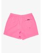 Short de natación Quiksilver Everyday Solid Volley 15in Rosa Pink Lemonade  para hombre posterior