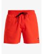 Boardshort Quiksilver Everyday Solid Volley 15'' High Risk Red para hombre