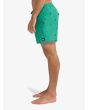 Hombre con Bañador Quiksilver Stretch Printed Volley 16 Leprechaun Spaced Out lateral