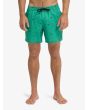 Hombre con Bañador Quiksilver Stretch Printed Volley 16 Leprechaun Spaced Out