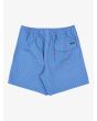 Short de natación Quiksilver Stretch Printed Volley 16 Riviera Mini Mayhem azul para hombre posterior