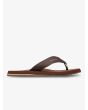 Sandalias Quiksilver Monkey Wrench marrón para hombre derecha
