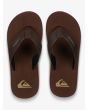 Sandalias Quiksilver Monkey Wrench marrón para hombre vista superior
