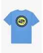 Quiksilver camiseta EV Duality azul Riviera para hombre vista trasera