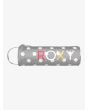 Estuche para Lápices para Mujer Roxy Time to party gris con lunares blancos