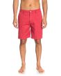 Hombre con Bermudas tipo chino Quiksilver Everyday 20" Rojos