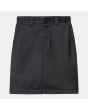 Falda corta Carhartt WIP W' Master Skirt Negra para mujer