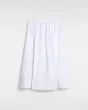 Falda Larga Vans Francesca Blanca para mujer posterior