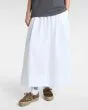 Mujer con Falda Larga Vans Francesca Full Skirt Blanca