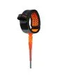 Invento para tabla de surf FCS 6' All Round Essential Leash gris y naranja posterior