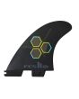 Quillas para tabla de surf FCS II Channel Islands Performance Core Talla L Tri Retail Fins frontal