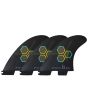 Quillas para tabla de surf FCS II Channel Islands Performance Core Tri Fins Talla M