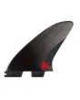 Quillas para tabla de surf FCS II H4 M Smoke Tri Fins large