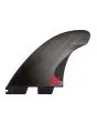 Quillas para tabla de surf FCS II H4 M Smoke Tri Fins 
