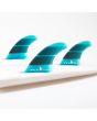 Quillas para tabla de surf FCS II Performer Neo Glass Talla L Teal Gr Tri Fins