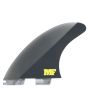 Quillas FCS II Mick Fanning Pro Performance Glass Tri Fins Large – Black/Acid posterior