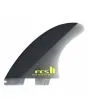 Quillas FCS II Mick Fanning Pro Tri Fins Medium – Performance Glass color Black/Acid