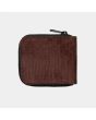 Cartera Carhartt WIP Flint Zip Wallet Ale marrón posterior