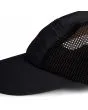 Gorra Florence Airtex Runner negra malla transpirable