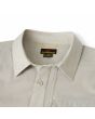 Florence Marine X camisa técnica Airtex Expedition beige Willow para hombre cuello
