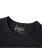 Florence Marine X camiseta Airtex negra 30 UPF para hombre presilla para colgar