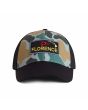 Gorra Florence Marine X Camo Airtex Trucker Hat Peace Camo para hombre frontal
