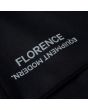 Florence Marine X camiseta técnica de manga corta Airtex Florence Logo Negra para hombre serigrafía reflectante