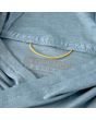 Sudadera técnica Florence Marine X Sun Pro Long Sleeve Crossover Hooded UPF Shirt Heather Light Sea Blue para hombre presilla